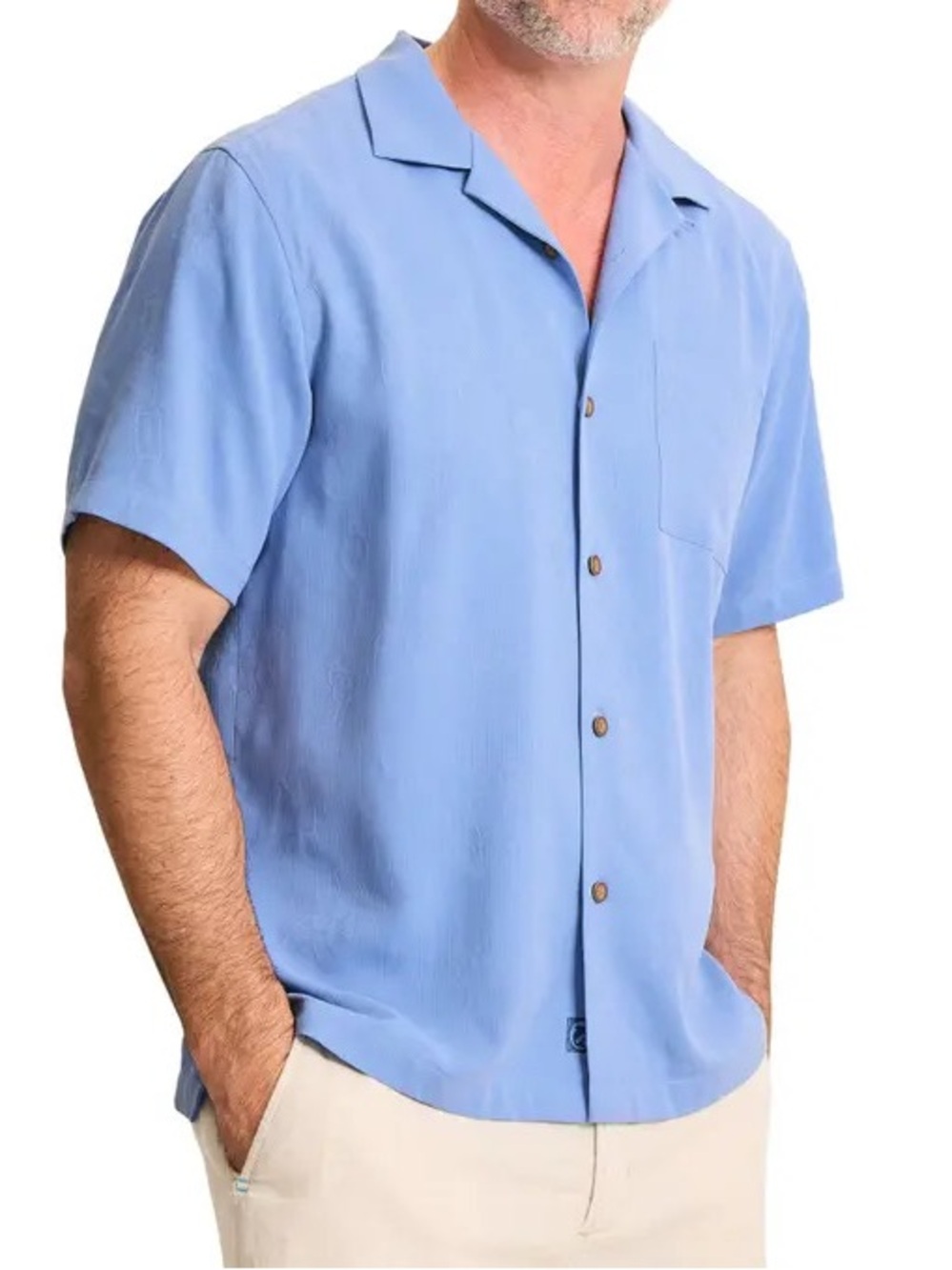 Tommy Bahama Blue Camp Collar Shirt